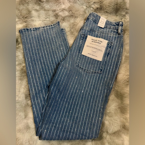 Good American Rhinestone Jeans - Picture 3 of 4